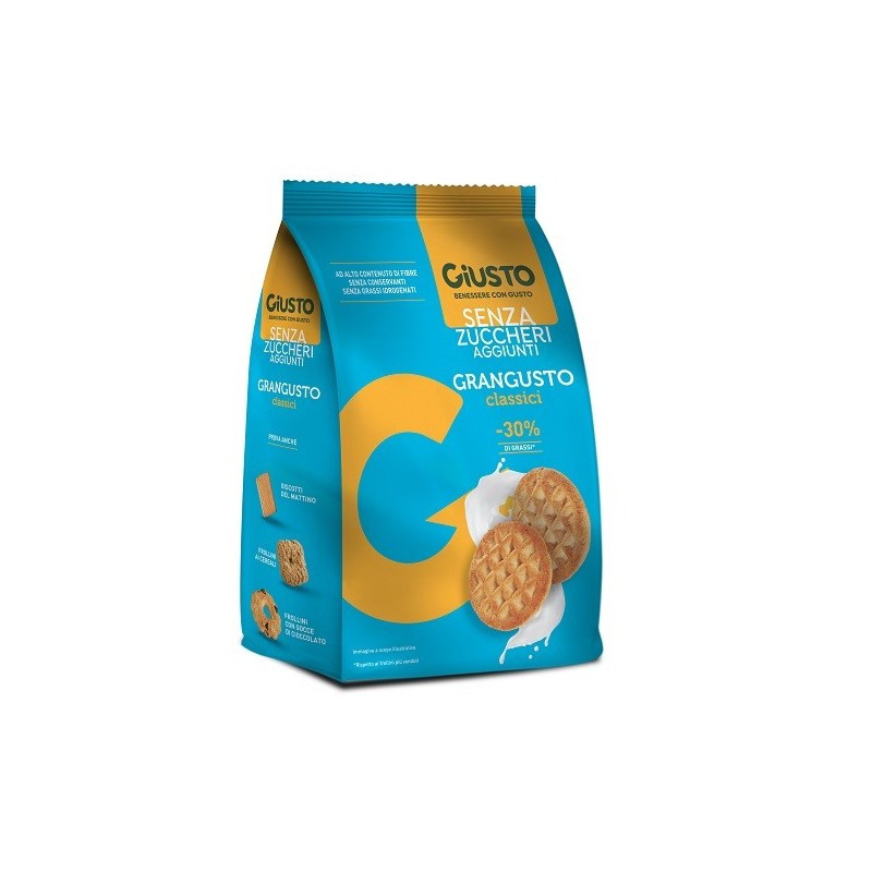 Giusto senza zucchero grangusto classici 350 g