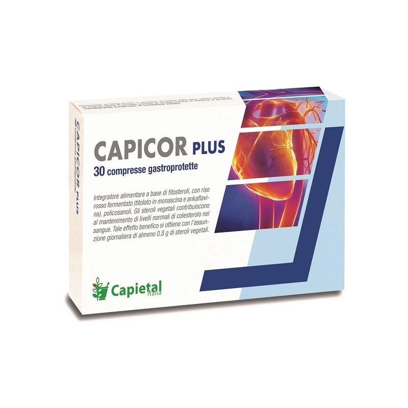 Capicor plus 30 compresse gastroprotette