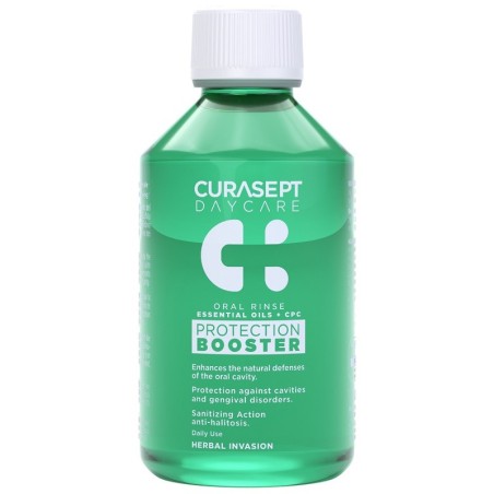 Curasept daycare collutorio protection booster herbal invesion 100 ml Curasept daycare collutorio protection booster herbal invesion 100 ml