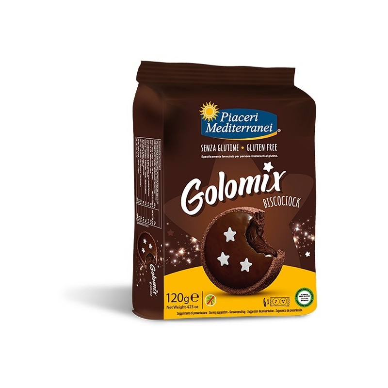 Piaceri mediterranei golomix biscociock 6 pezzi da 20 g