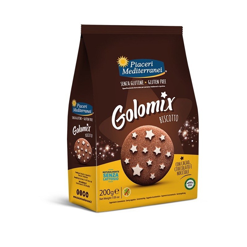 Piaceri mediterranei golomix biscotto 200 g
