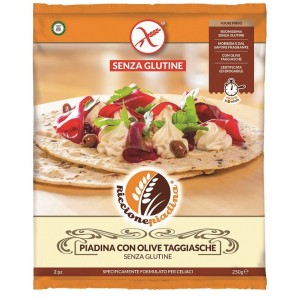 Riccione piadina con olive taggiasche 250 g