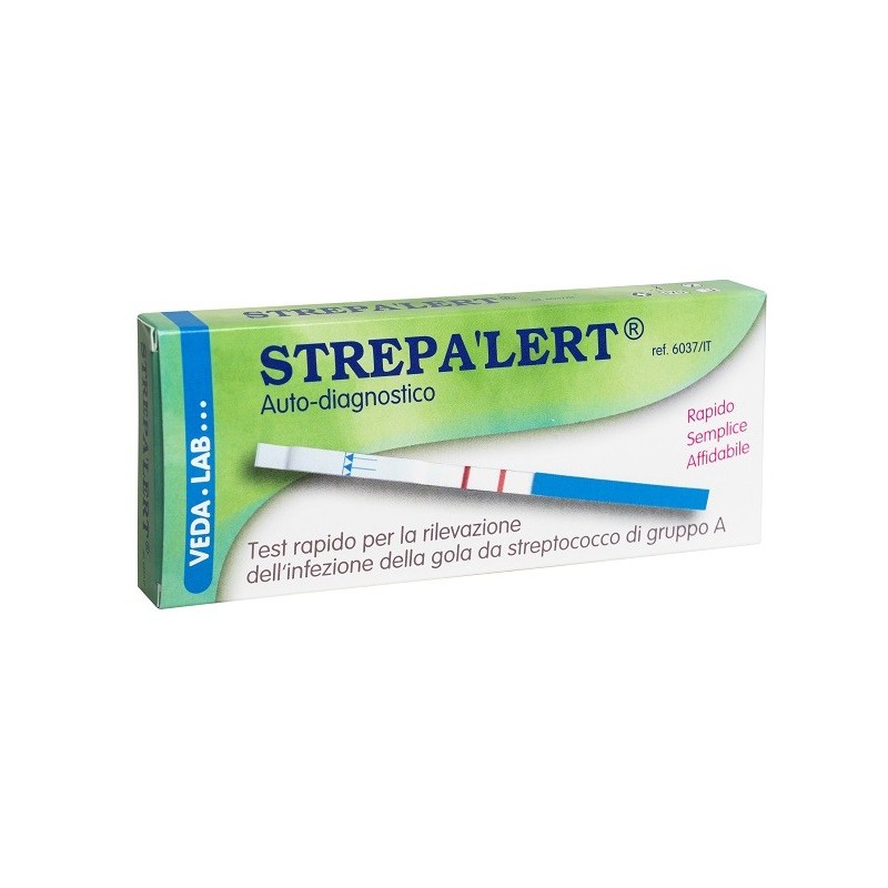 Streptococco alert test 1 pezzo Streptococco alert test 1 pezzo