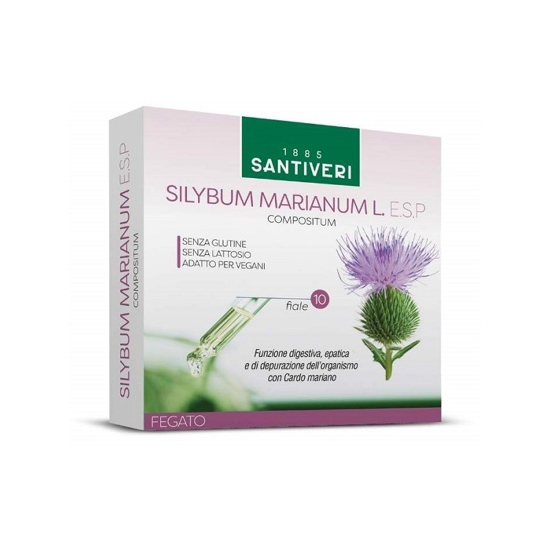 Silybum marianum l esp 10 fiale da 10 ml Silybum marianum l esp 10 fiale da 10 ml