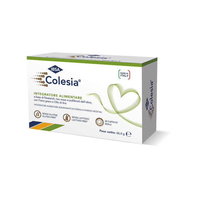 Colesia soft gel 60 capsule molli Colesia soft gel 60 capsule molli