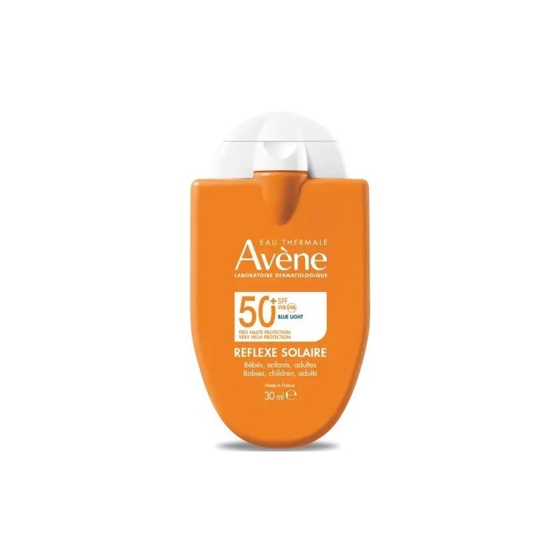 Eau thermale avene reflexe solaire spf50+ bebe bambini adulto 30 ml