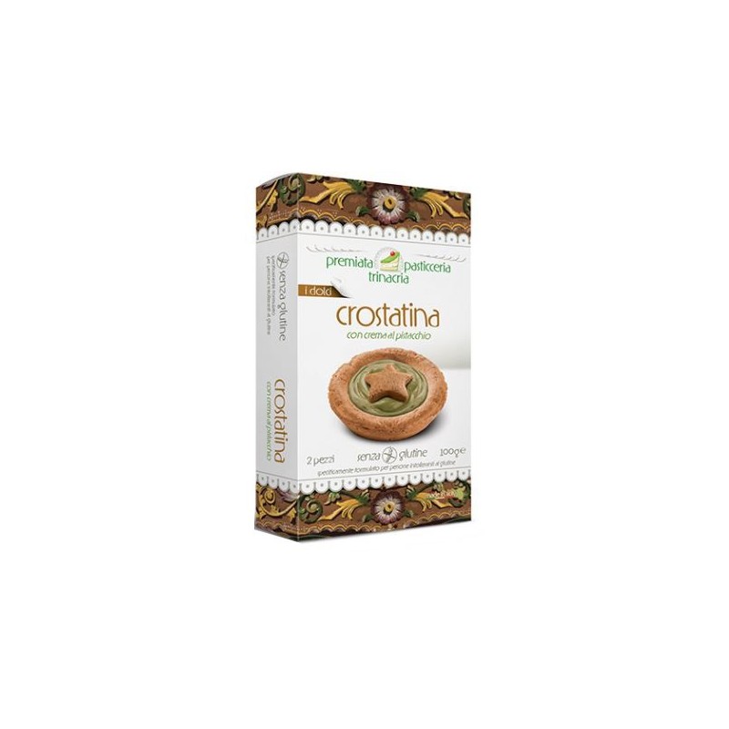 Premiata pasticceria trinacria crostatina crema pistacchio 150 g Premiata pasticceria trinacria crostatina crema pistacchio 150 g