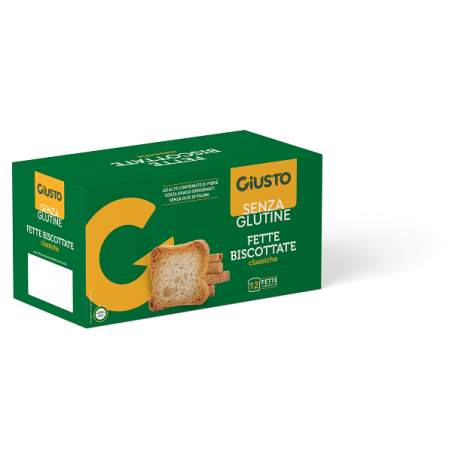 Giusto senza glutine fette biscottate 150 g