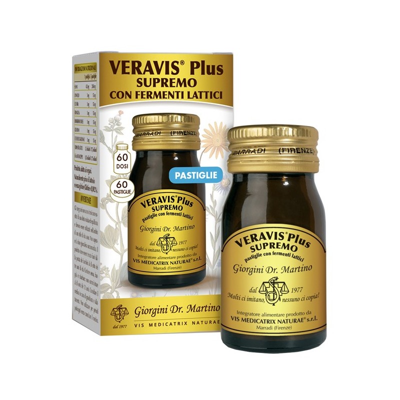Veravis plus supremo 60 pastiglie fermenti lattici