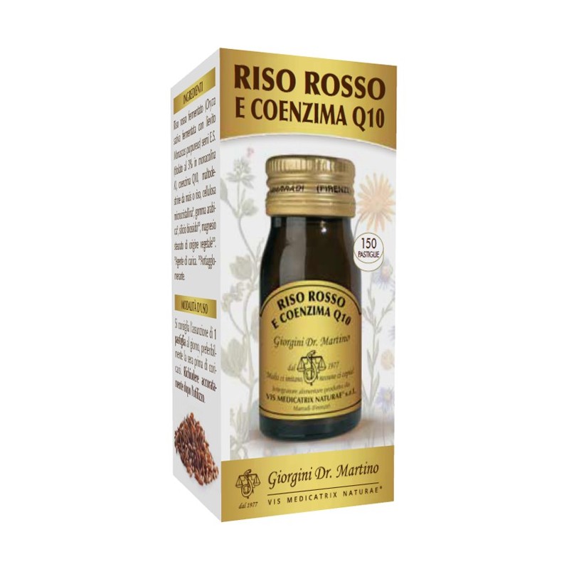 Riso rosso e coenzima q10 30 g 150 pastiglie