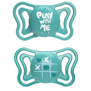 Chicco succhietto light azzurro silicone 16-36m 2 pezzi