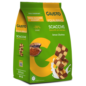 Giusto senza glutine scacchi equilibrio 250 g
