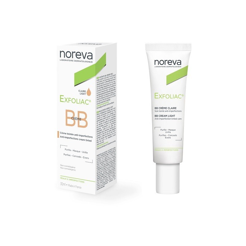 Exfoliac bb creme claire light 30 ml