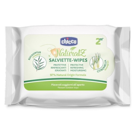 Chicco zanza salviette naturale 20 pezzi