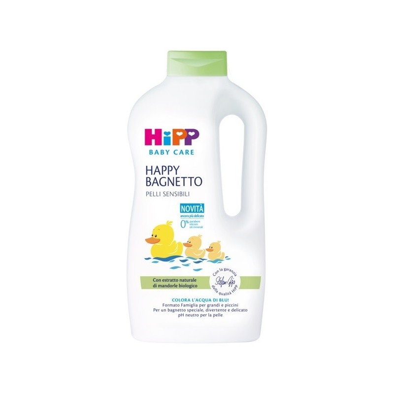 Hipp baby care happy bagnetto formato famiglia fun 1000 ml