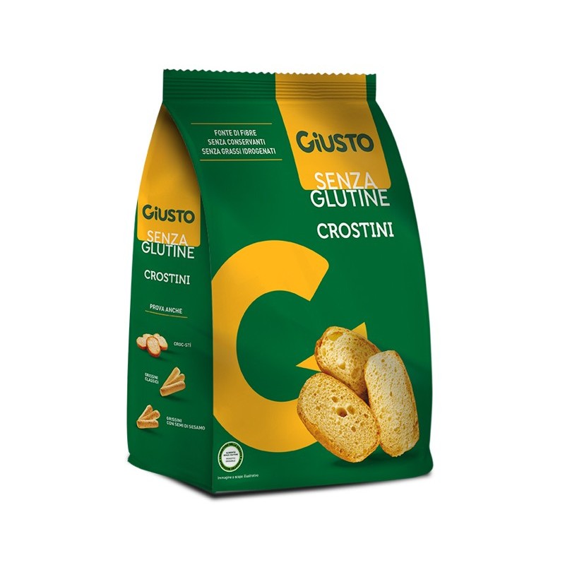 Giusto senza glutine crostini 200 g