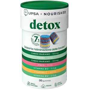 Upsa x nourished detox 30 gummies