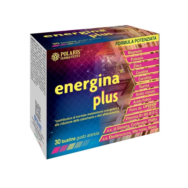 Energina plus 30 bustine da 5 g