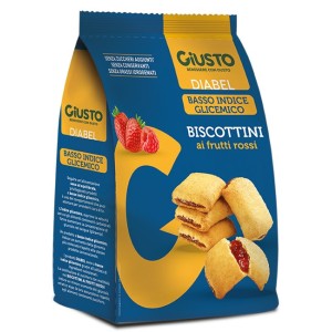 Giusto diabel biscottini frutti rossi 250 g