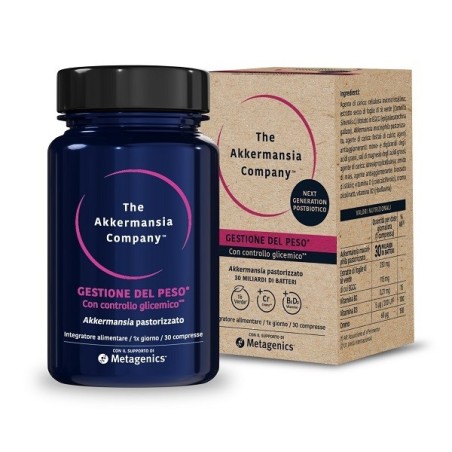 The akkermansia company gestione peso con controllo glicemico 30 compresse