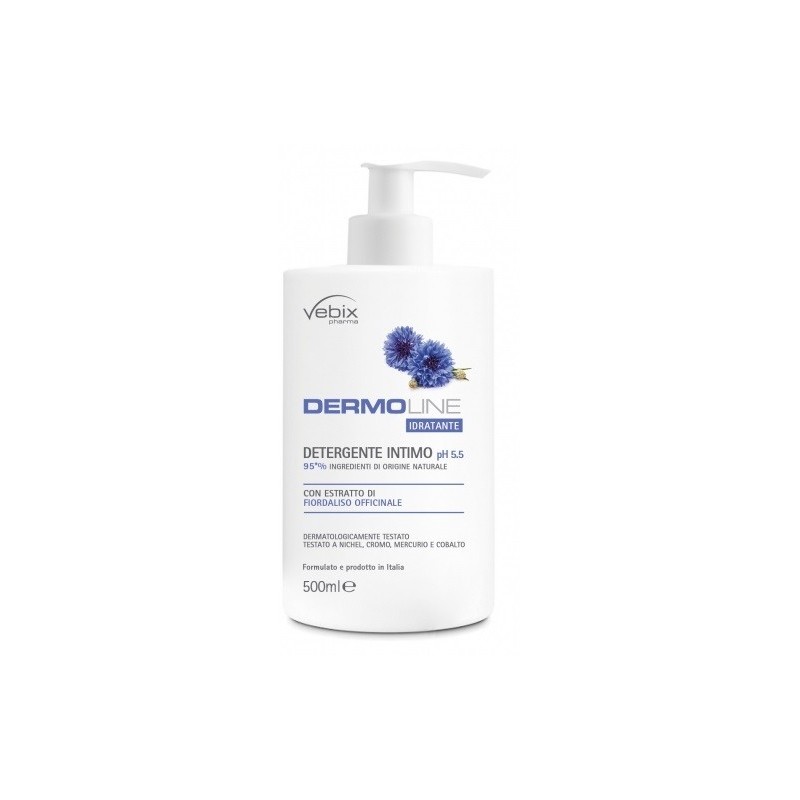 Vebix dermoline fiordaliso deterg.intimo 500 ml