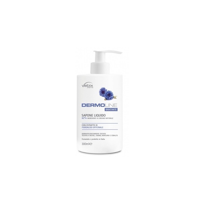 Vebix dermoline fiordaliso sapone liquido 300 ml