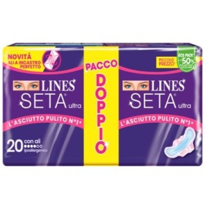 Lines seta ultra assorbenti ali vp 20 pezzi