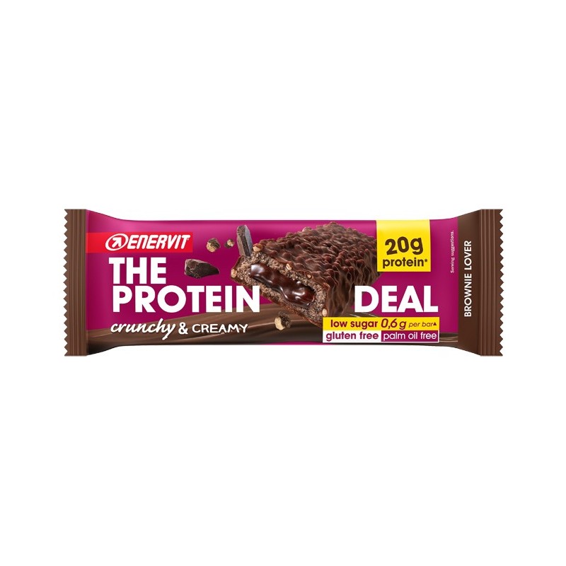 The protein deal brownie lover barretta 55 g The protein deal brownie lover barretta 55 g