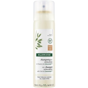 Klorane shampoo secco extra delicato avena&ceramide capelliscuri 150 ml
