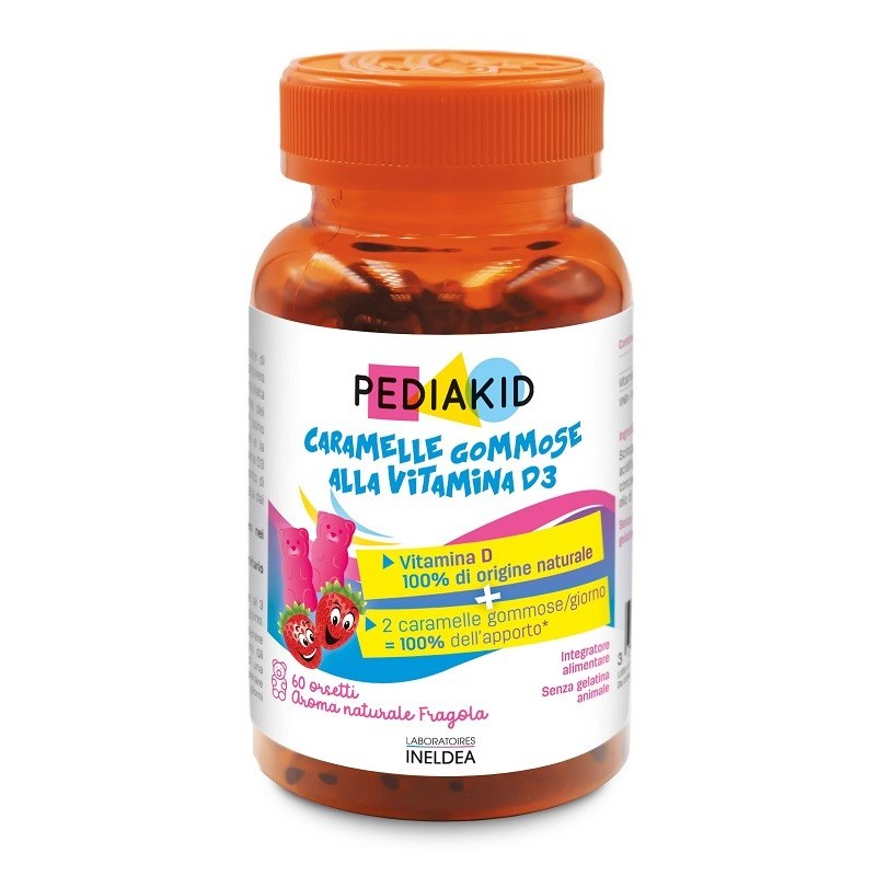 Pediakid vitamine d3 60 orsetti gommosi Pediakid vitamine d3 60 orsetti gommosi