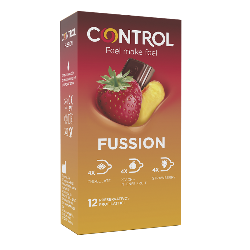 Profilattico control fussion 12 pezzi Profilattico control fussion 12 pezzi