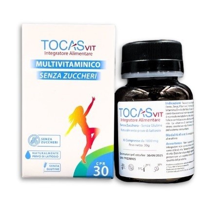 Tocasvit 30 compresse senza zucchero nuovo formato