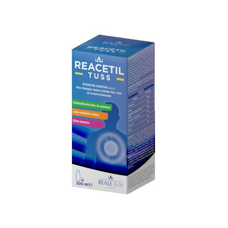 Reacetil tuss 200 ml Reacetil tuss 200 ml