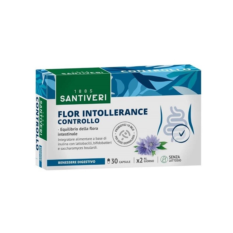 Flor intollerance controllo 30 capsule