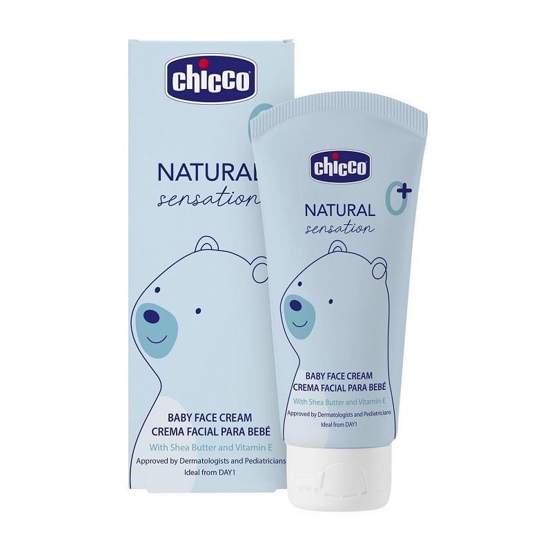 Chicco natural sensation crema viso 50 ml Chicco natural sensation crema viso 50 ml