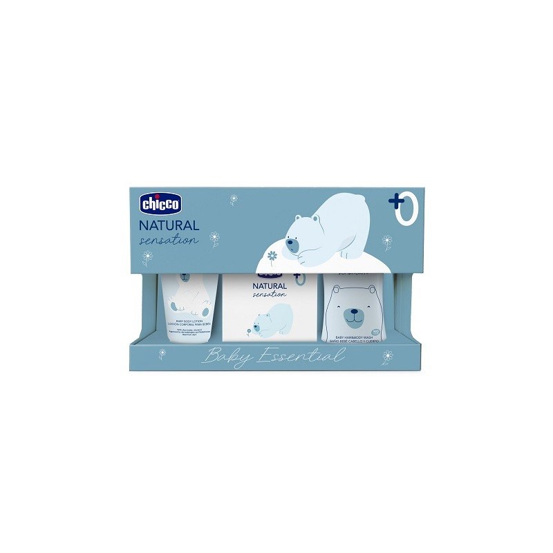 Chicco natural sensation set bagnoshampoo+crema corpo+profumo Chicco natural sensation set bagnoshampoo+crema corpo+profumo