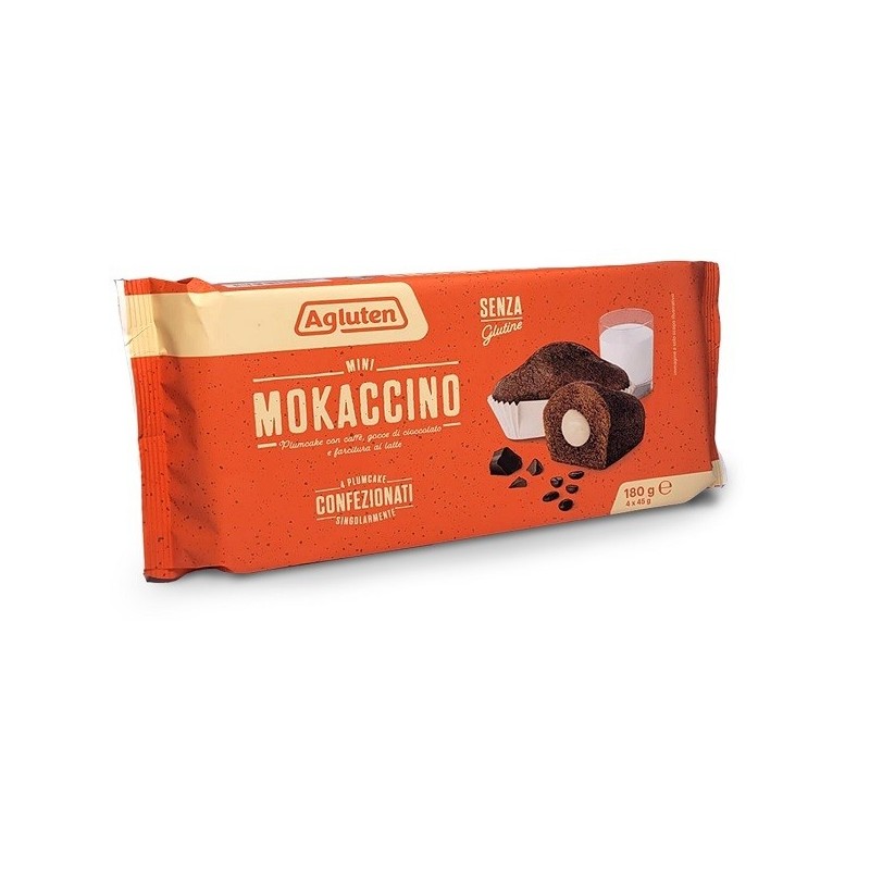 Agluten mini mokaccino 4 x 45 g