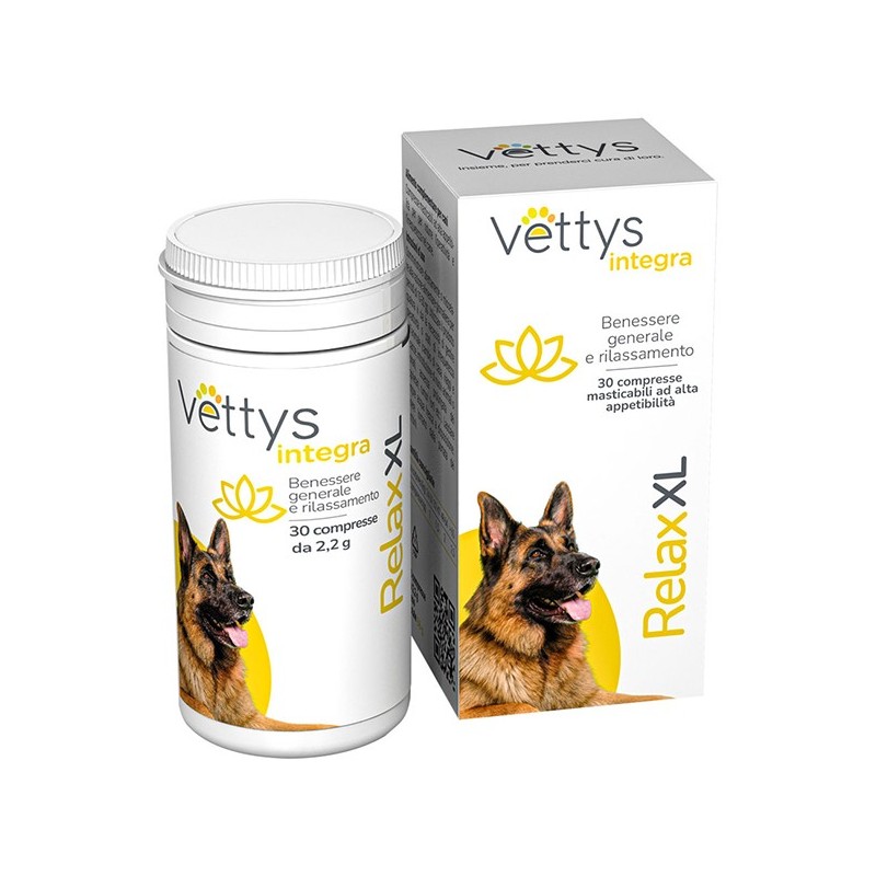 Vettys integra relax xl cane 30 compresse Vettys integra relax xl cane 30 compresse