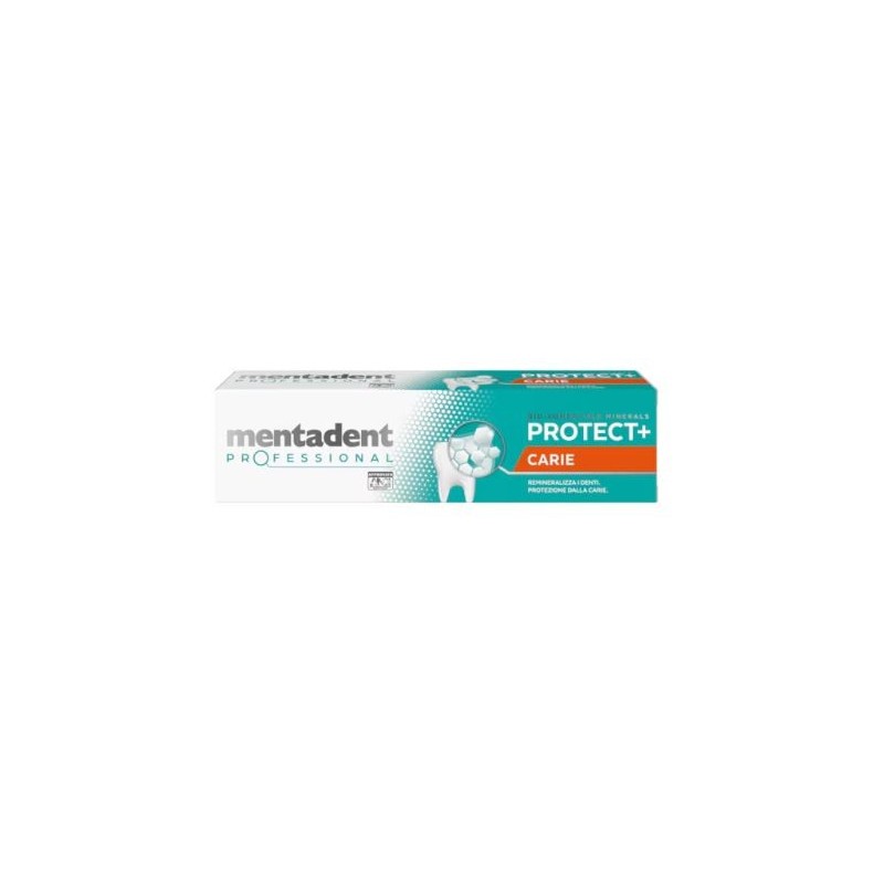 Mentadent professional dentifricio protect + carie 75 ml