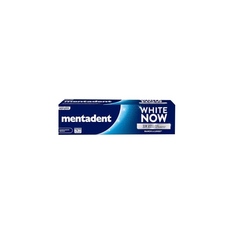Mentadent dentifricio white now original 75 ml