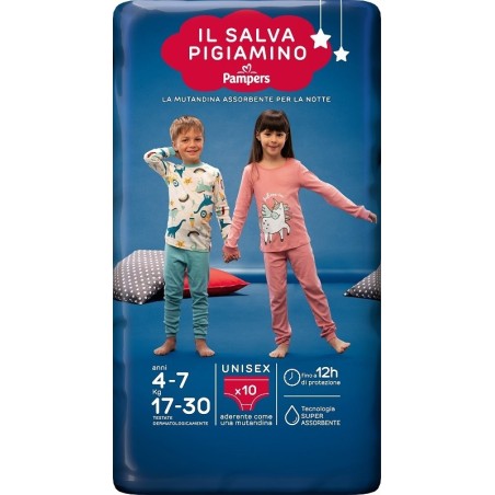 Pannolino pampers babycare salvapigiamino s/m 10 pezzi