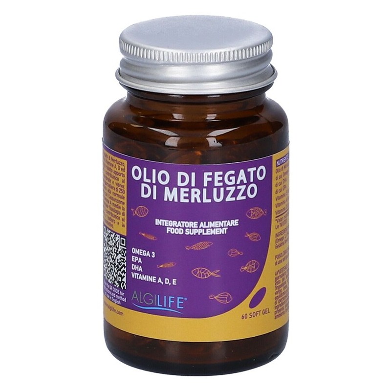 Olio fegato merluzzo 60 softgel