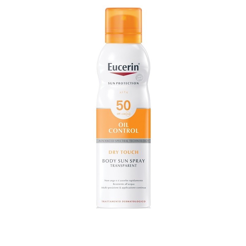 Eucerin sun spray tocco secco spf50 200 ml Eucerin sun spray tocco secco spf50 200 ml