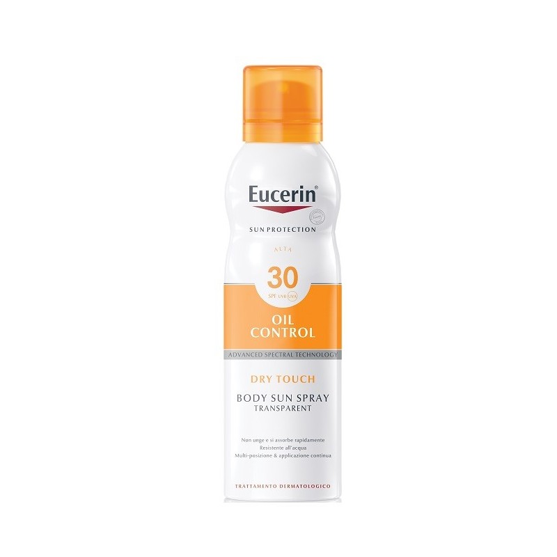 Eucerin sun spray tocco secco spf30 200 ml Eucerin sun spray tocco secco spf30 200 ml