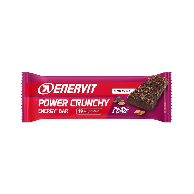 Enervit sport power crunchy brownie e choco 40 g
