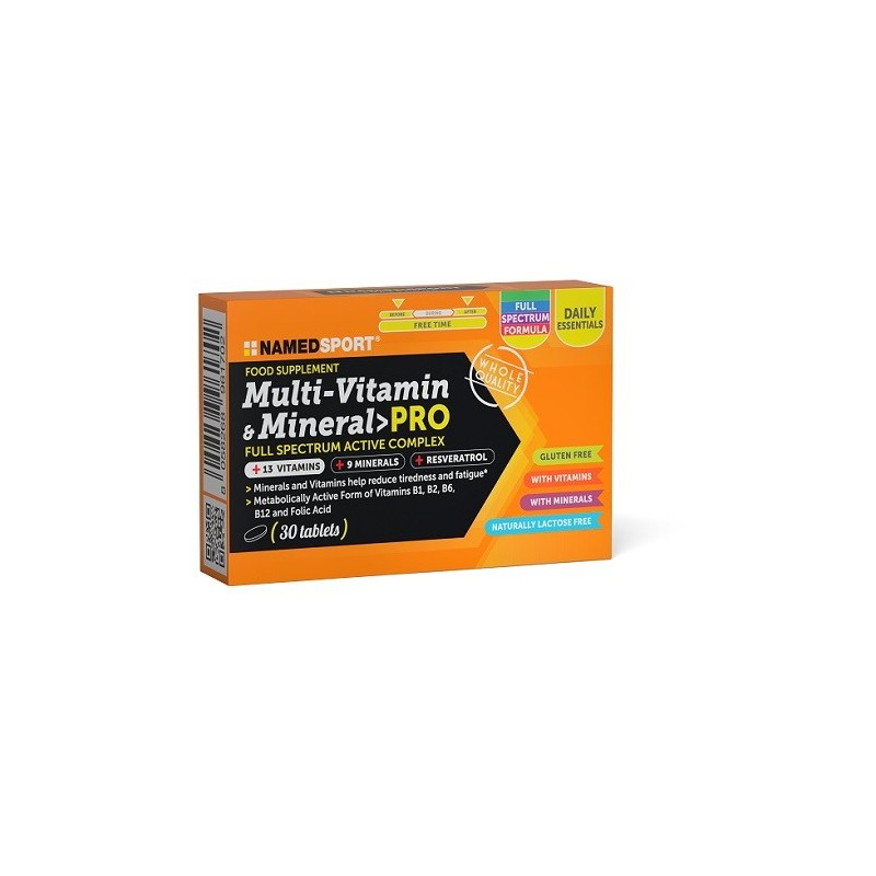 Multi-vitamin&mineral pro 30 compresse