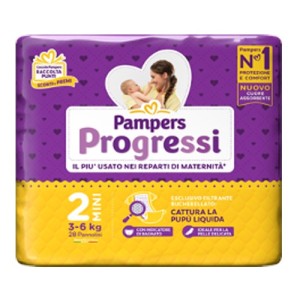 Pampers progressi mini 28 pezzi