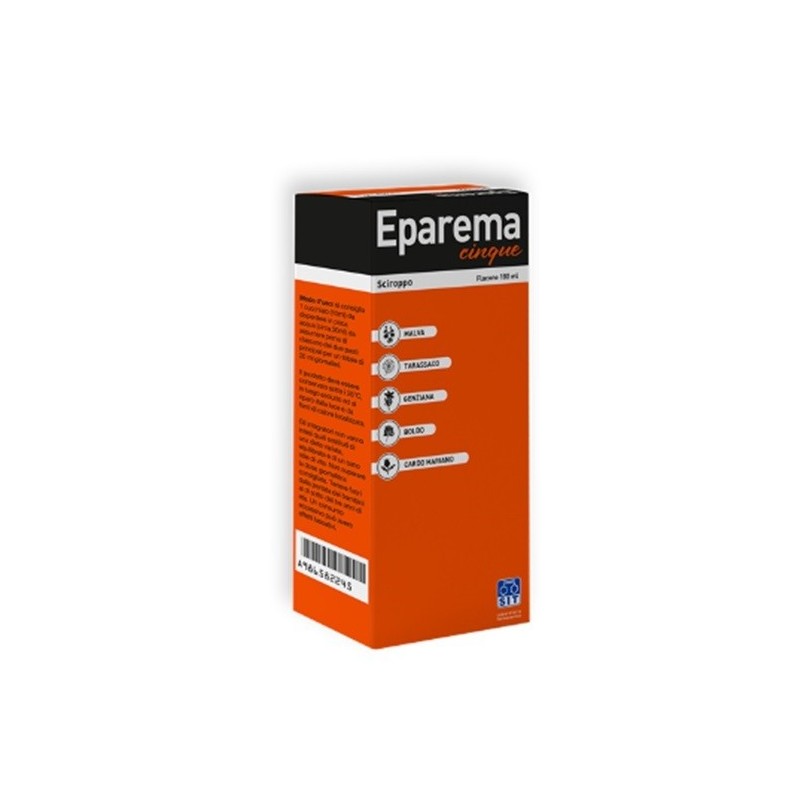 Eparema cinque sciroppo 180 g Eparema cinque sciroppo 180 g