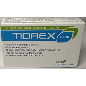 Tiorex plus 20 compresse