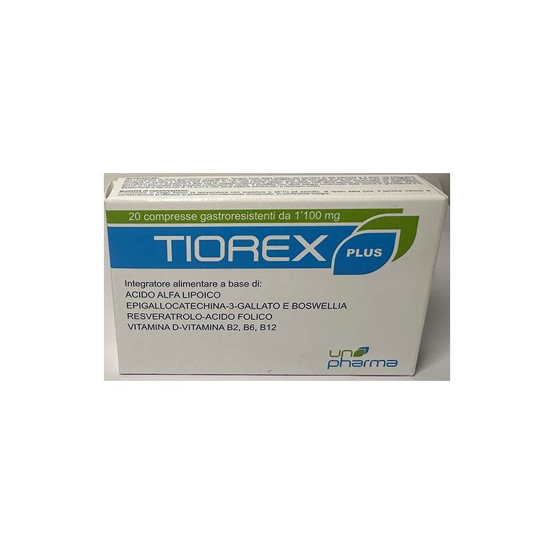 Tiorex plus 20 compresse